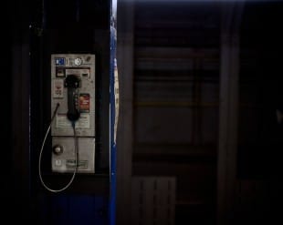 NYC Subway Phone Booth