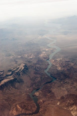 Nevada Mountain Range and River